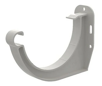 Кронштейн желоба белый RAL 9010 GLC PVC